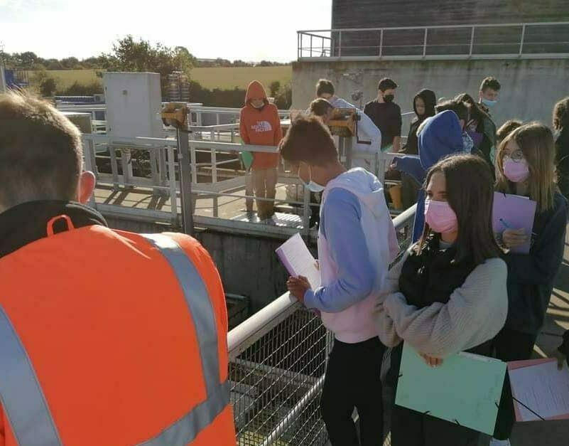 Visite du barrage du Jaunay pour les élèves de 4ème