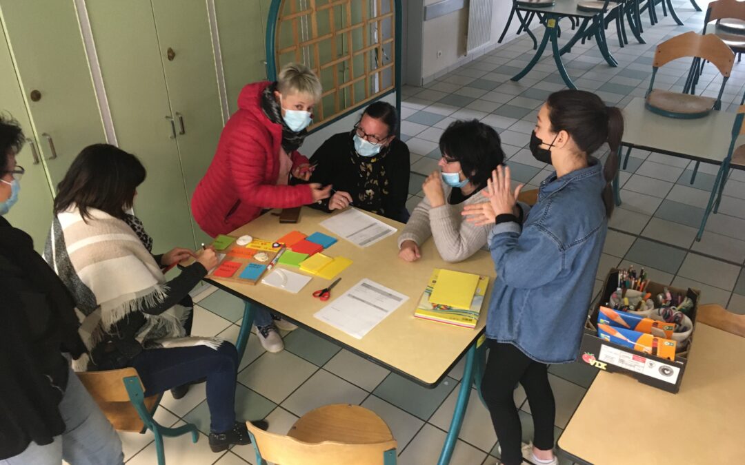 « L’animation à domicile » dans les locaux de la MFR, c’est comme à la maison !