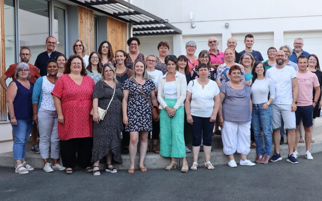 Temps de convivialité entre membres du CA et de l’équipe