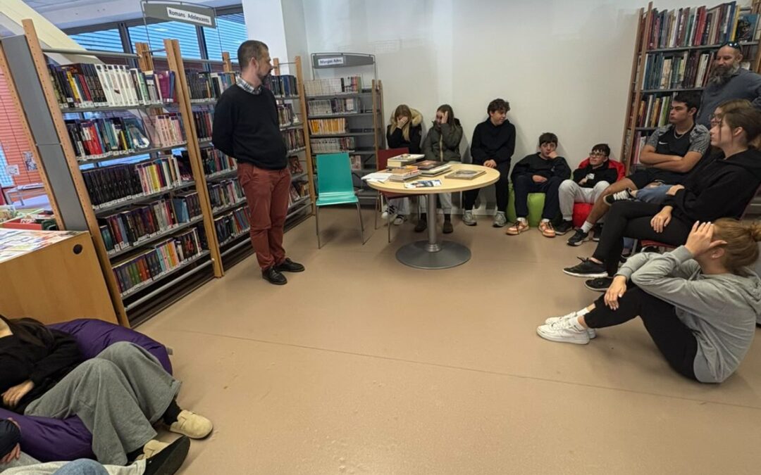 [3EME A] VISITE DE LA MEDIATHEQUE